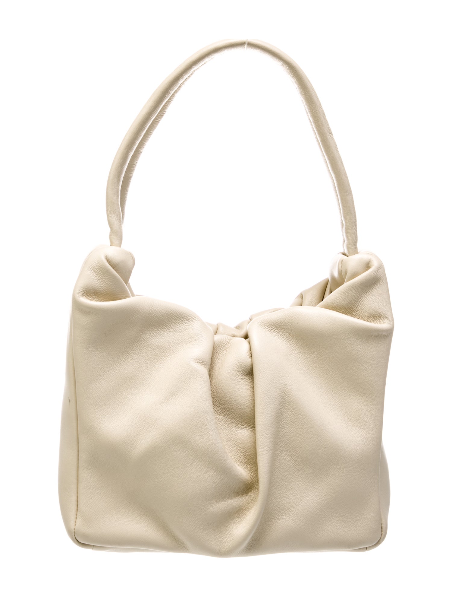 Staud Leather Top Handle Bag
