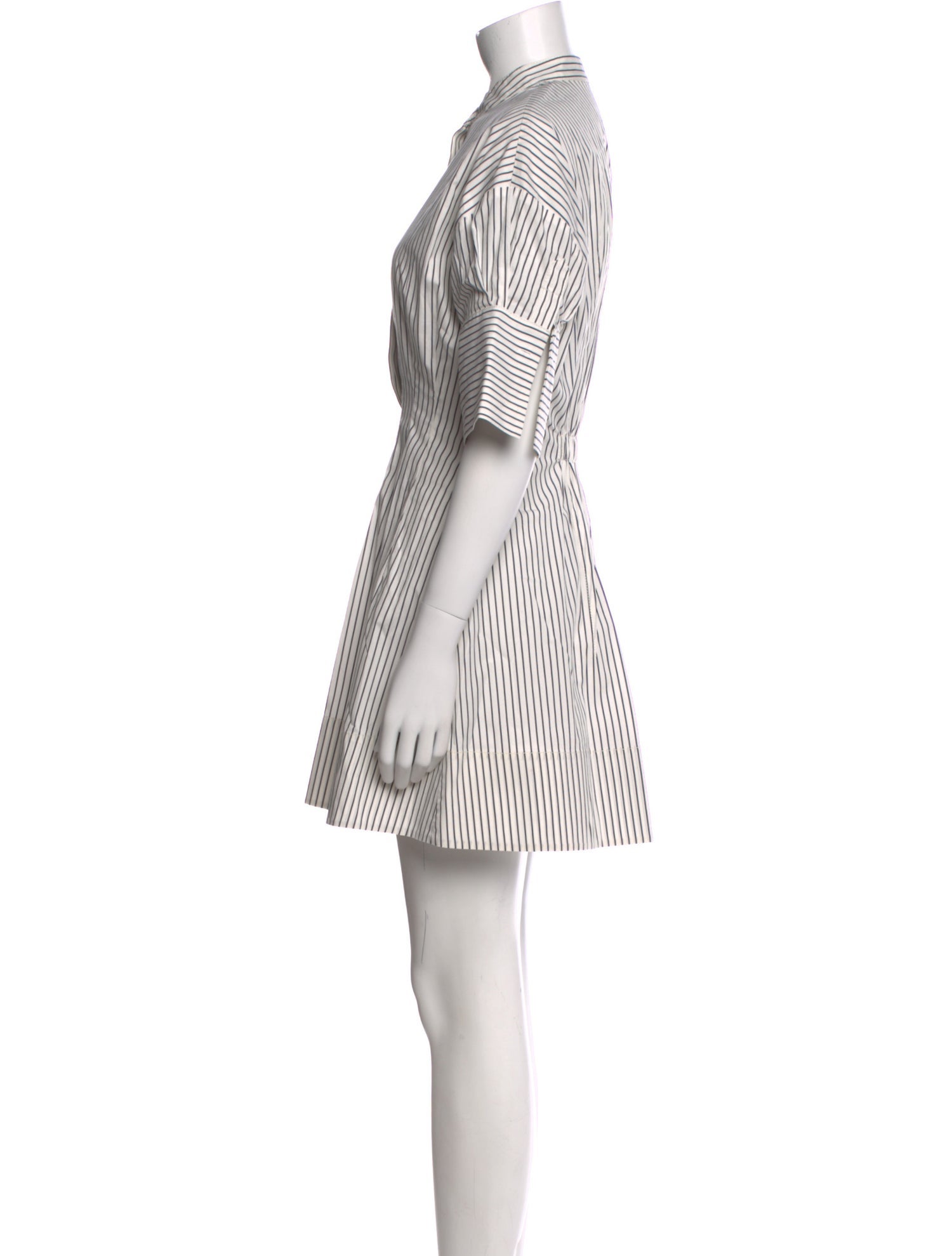 Staud Striped Mini Dress