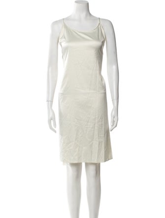 Staud Scoop Neck Mini Dress