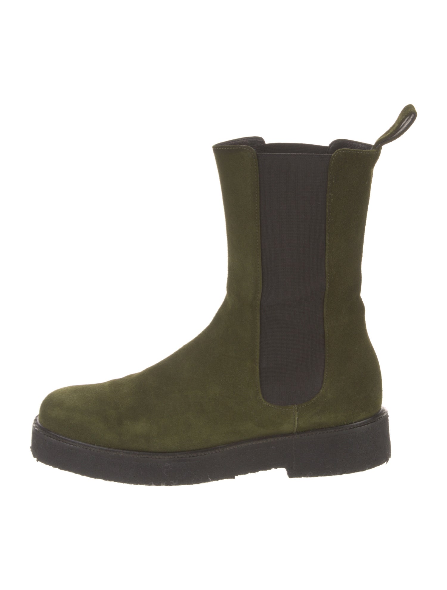 Staud Suede Chelsea Boots
