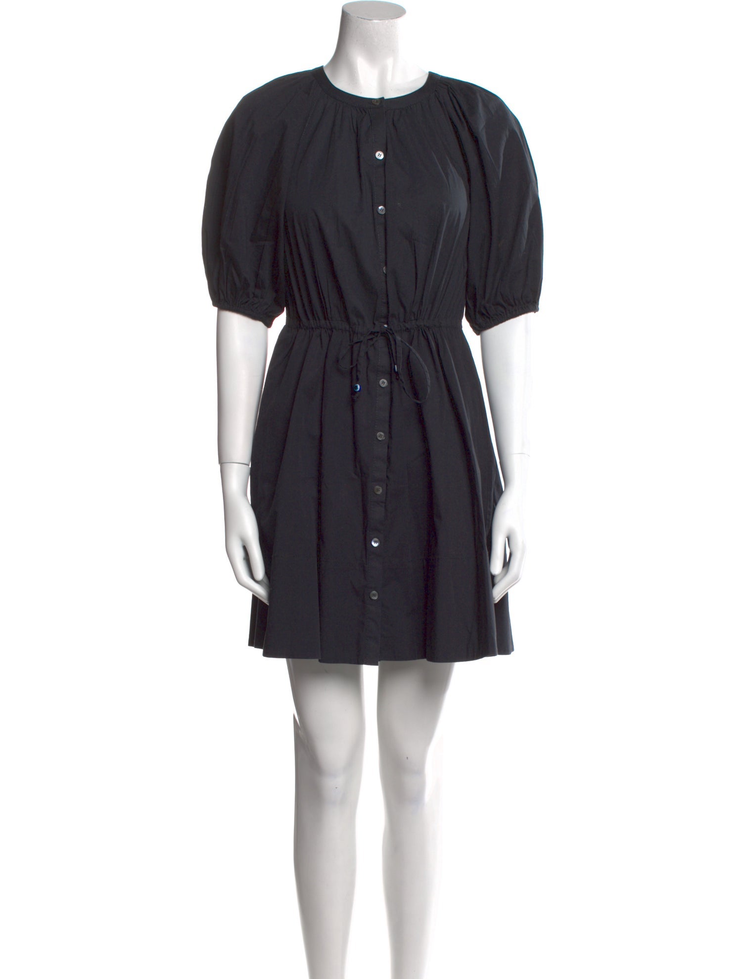 Staud Crew Neck Mini Dress