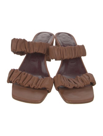 Staud Leather Slides