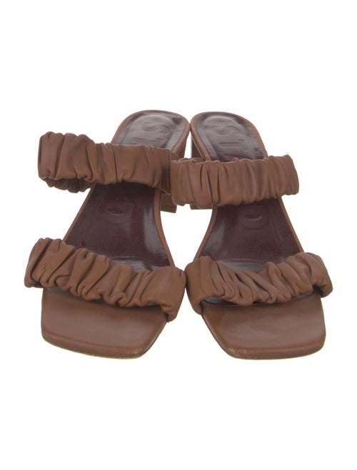 Staud Leather Slides