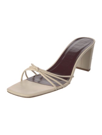 Staud Leather Slides