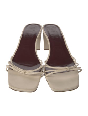 Staud Leather Slides