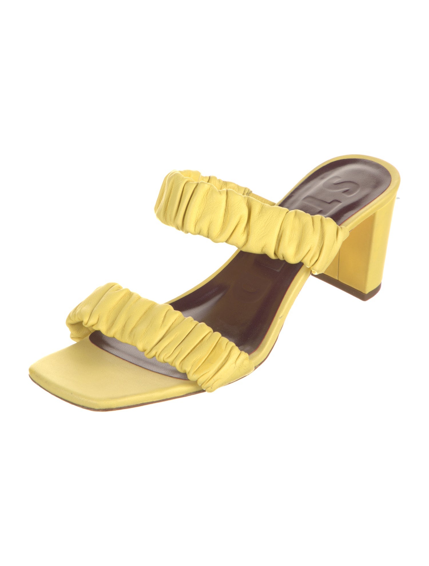 Staud Leather Slides