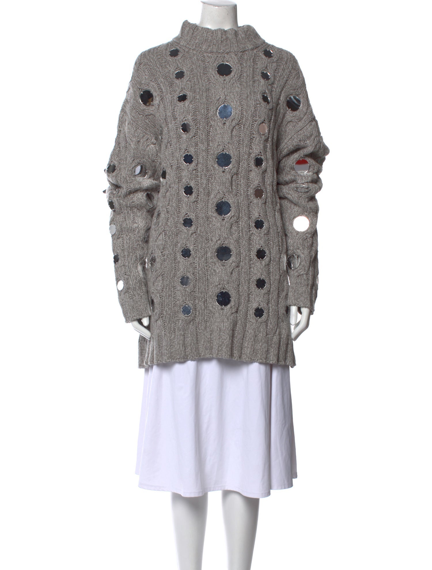 Staud Printed Mock Neck Tunic