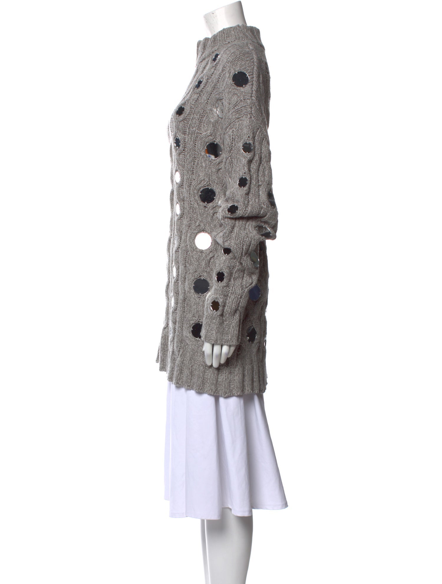 Staud Printed Mock Neck Tunic