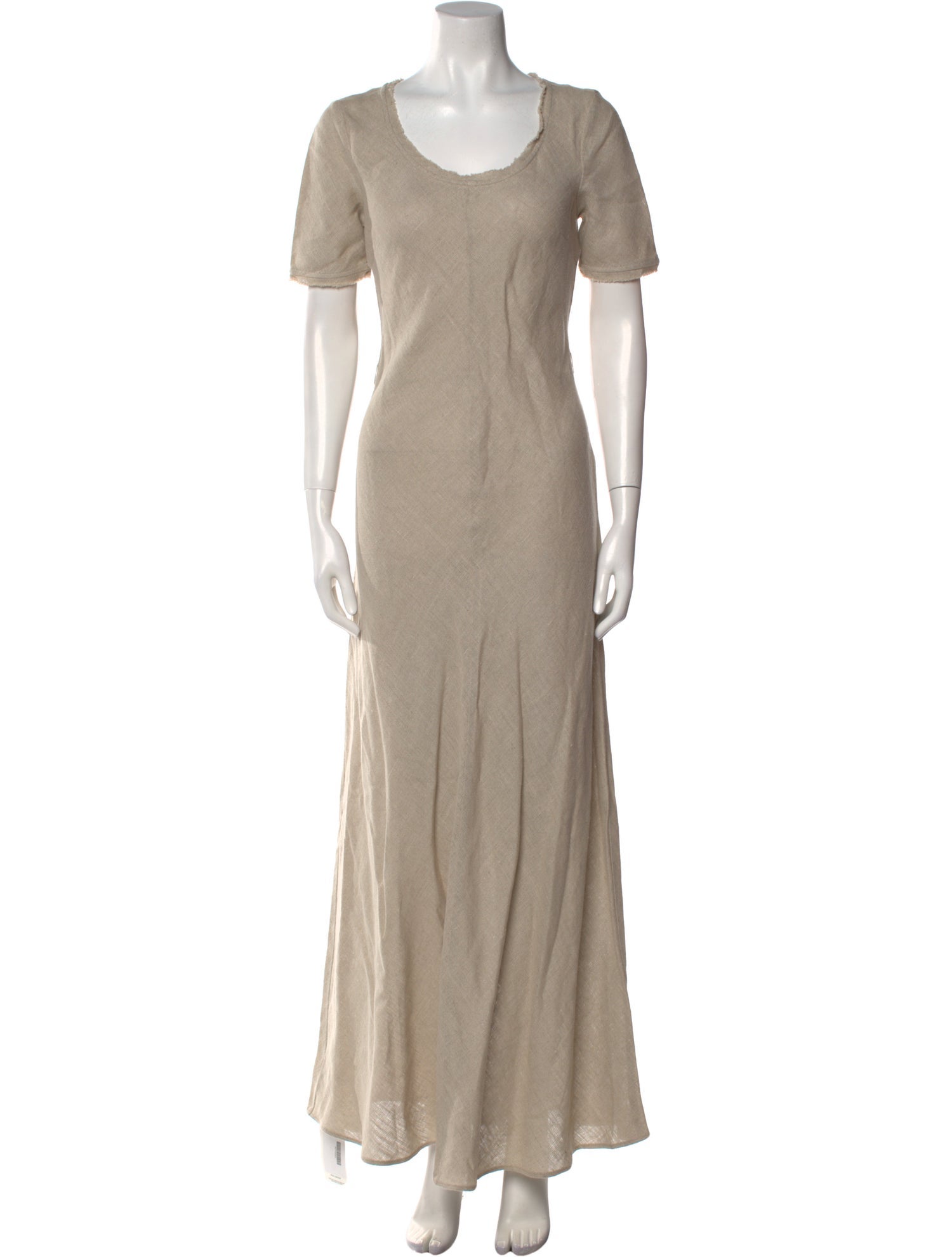 Staud Linen Long Dress