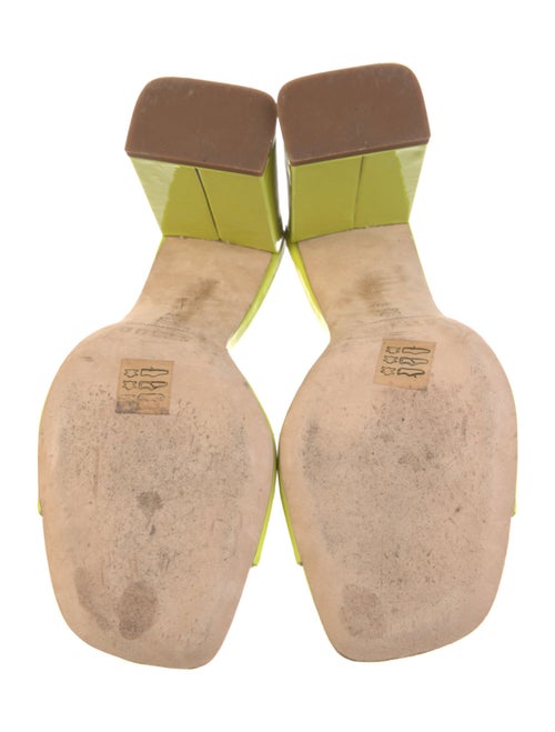 Staud Patent Leather Slides