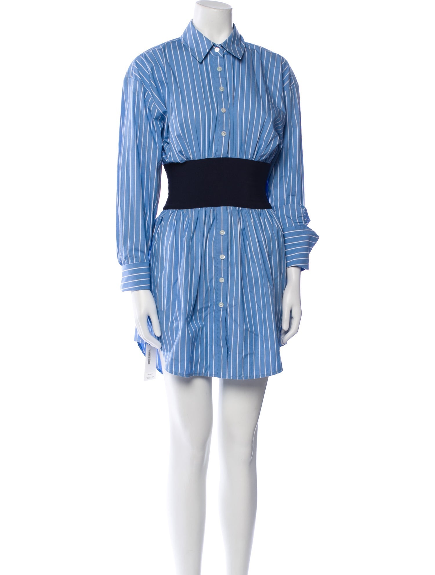 Staud Striped Mini Dress