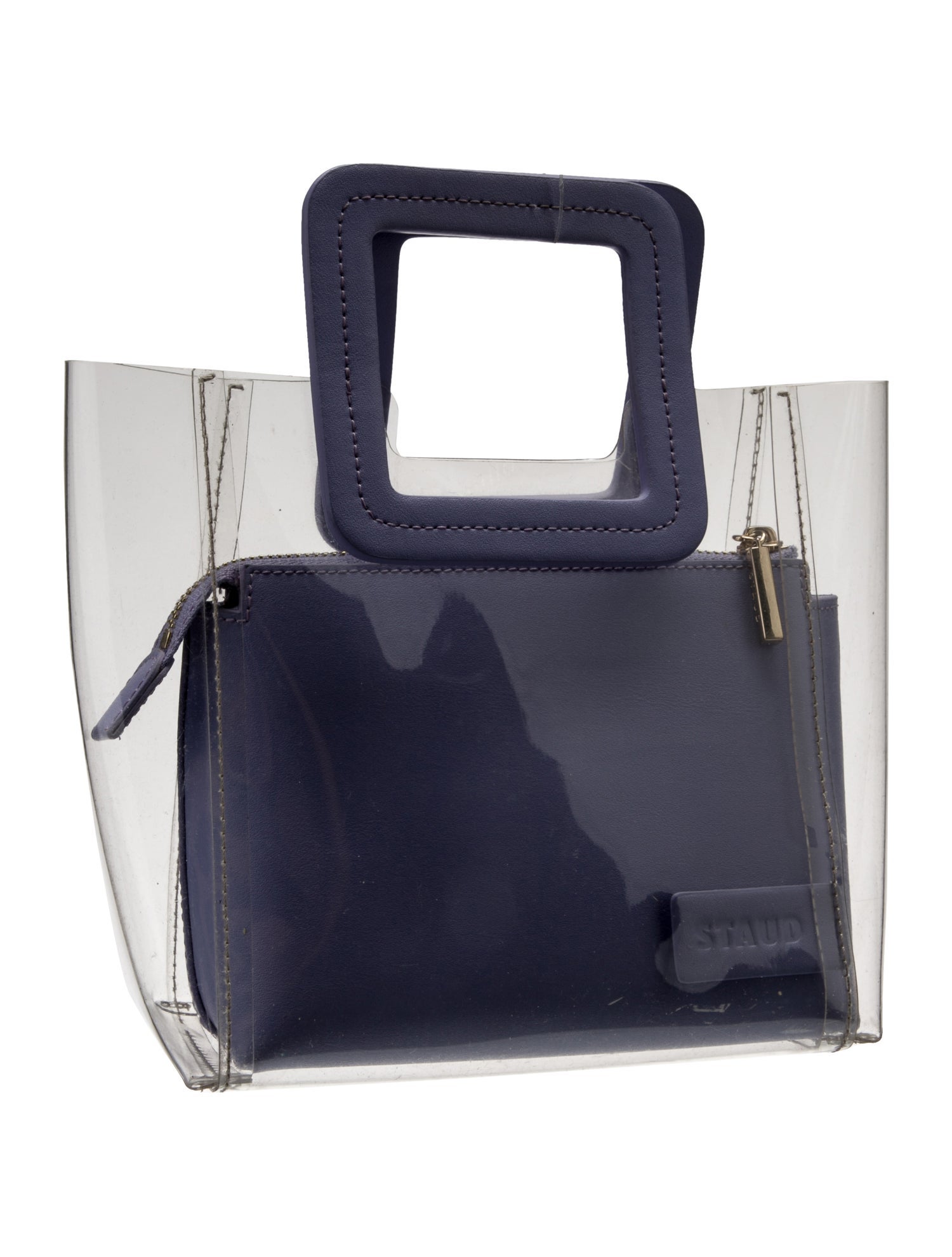 Staud Leather Top Handle Bag