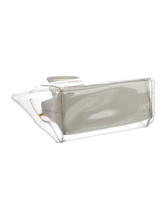 Staud PVC Top Handle Bag