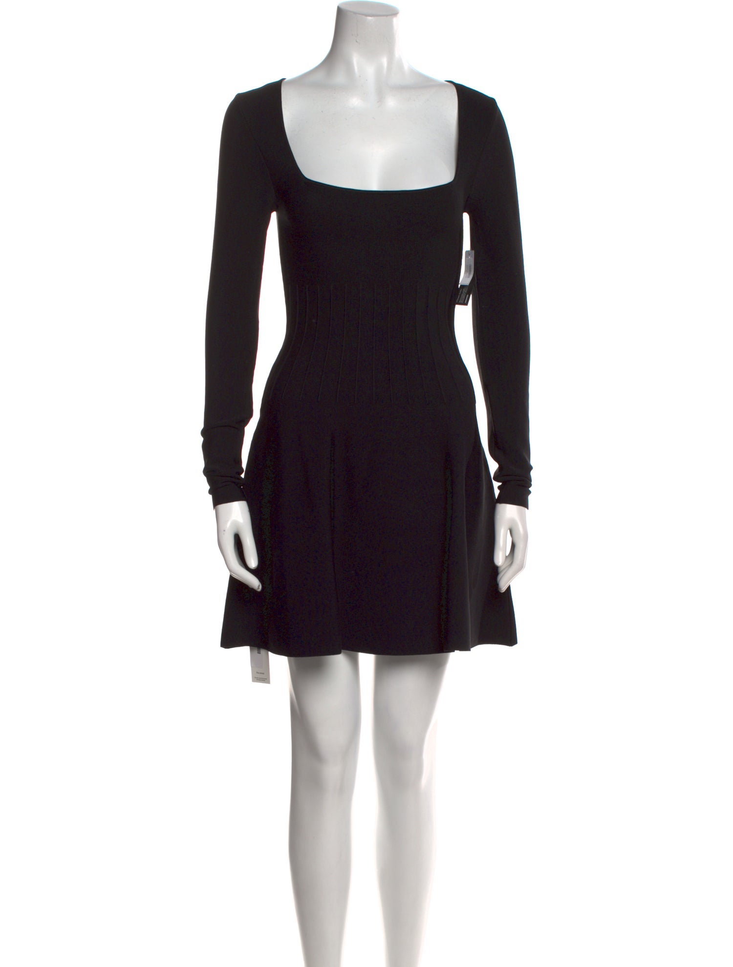 Staud Square Neckline Mini Dress