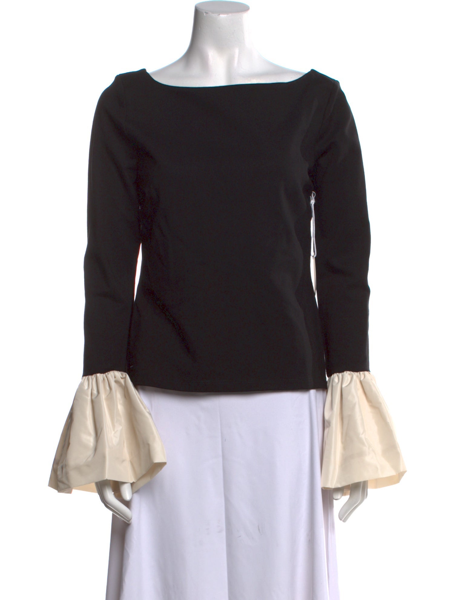 Staud Bateau Neckline Long Sleeve Top w/ Tags