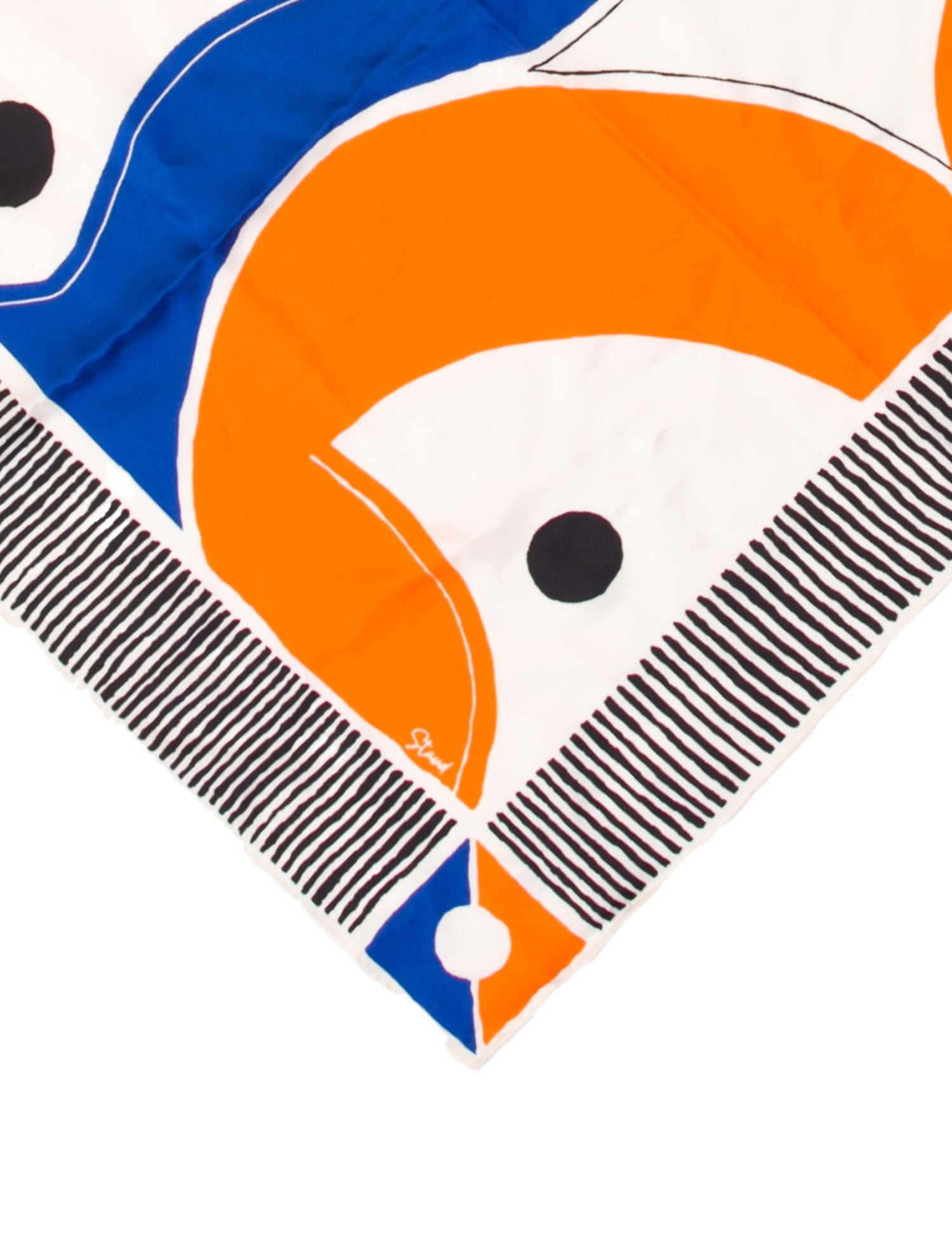 Staud Silk Printed Scarf