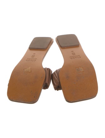 Staud Leather Slides