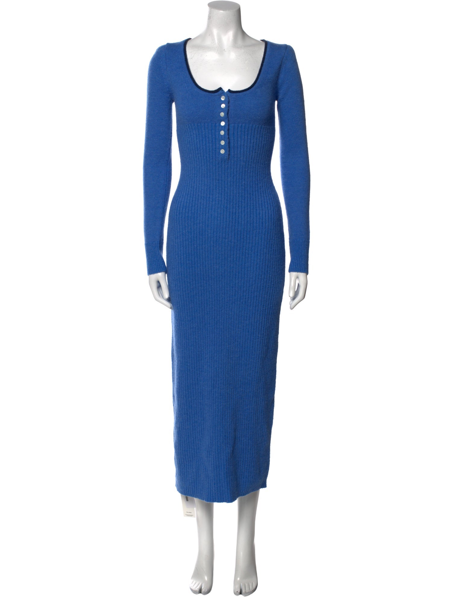 Staud Merino Wool Long Dress