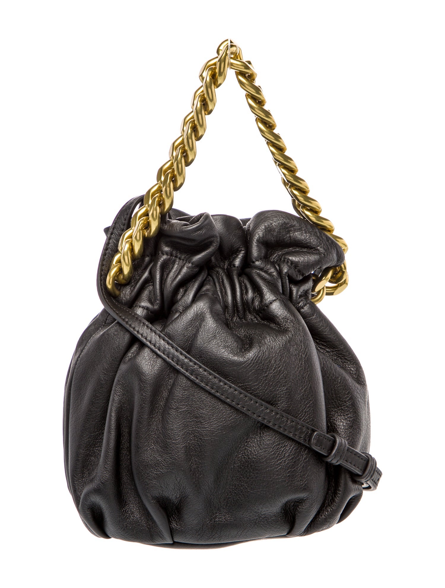 Staud Leather Bucket Bag