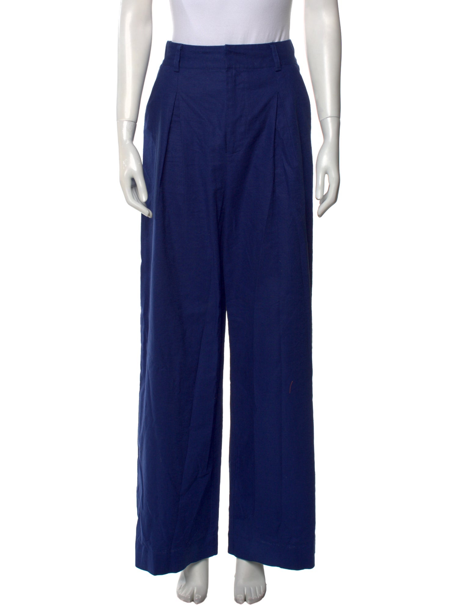 Staud Linen Wide Leg Pants