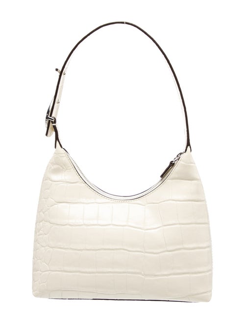 Staud Embossed Leather Shoulder Bag