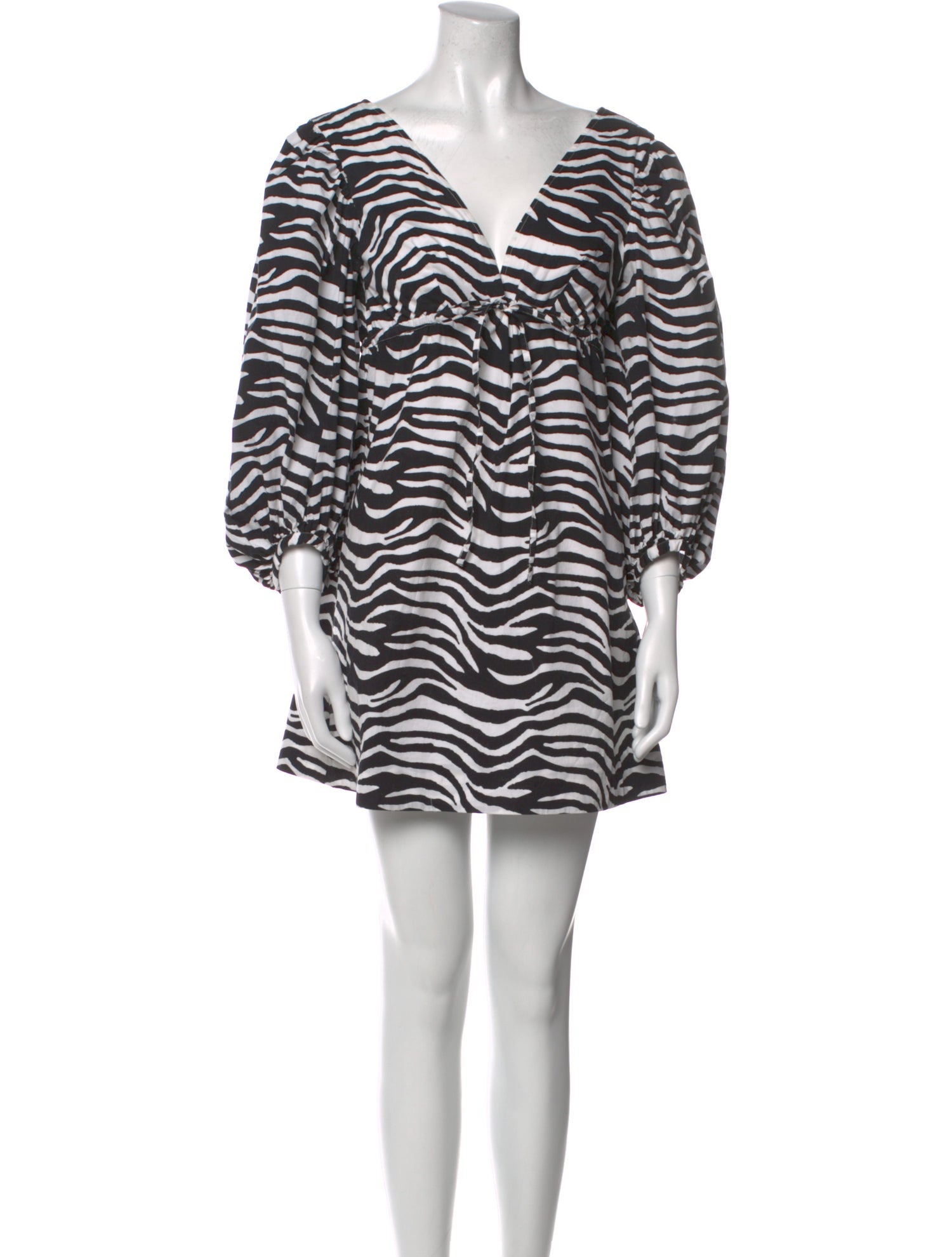 Staud Printed Mini Dress