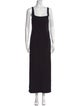 Staud Square Neckline Long Dress