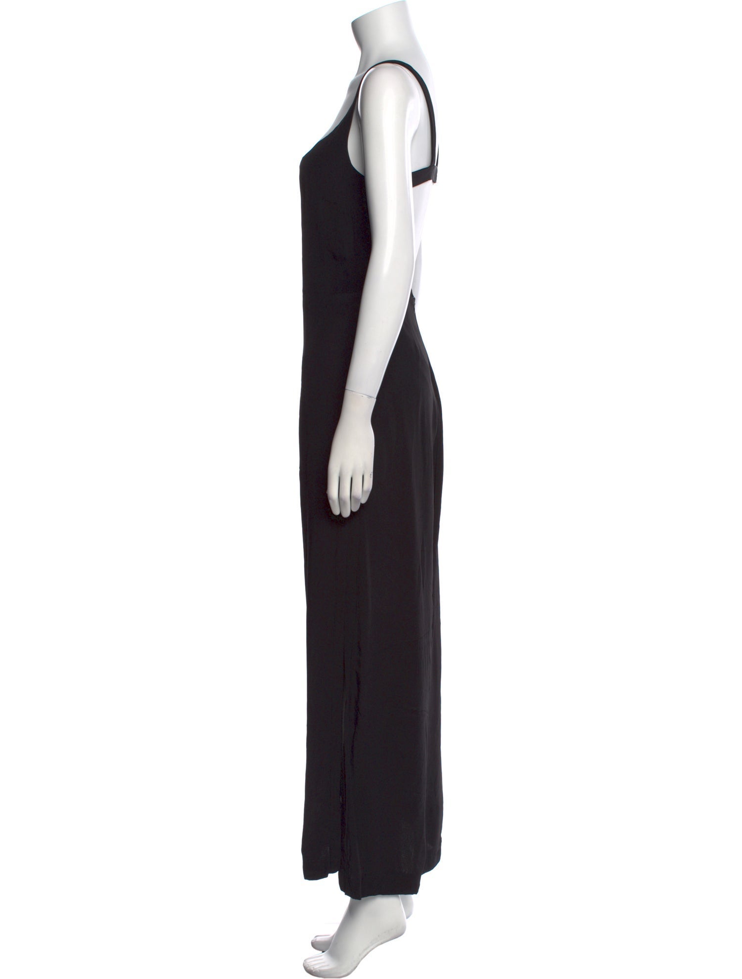 Staud Square Neckline Long Dress