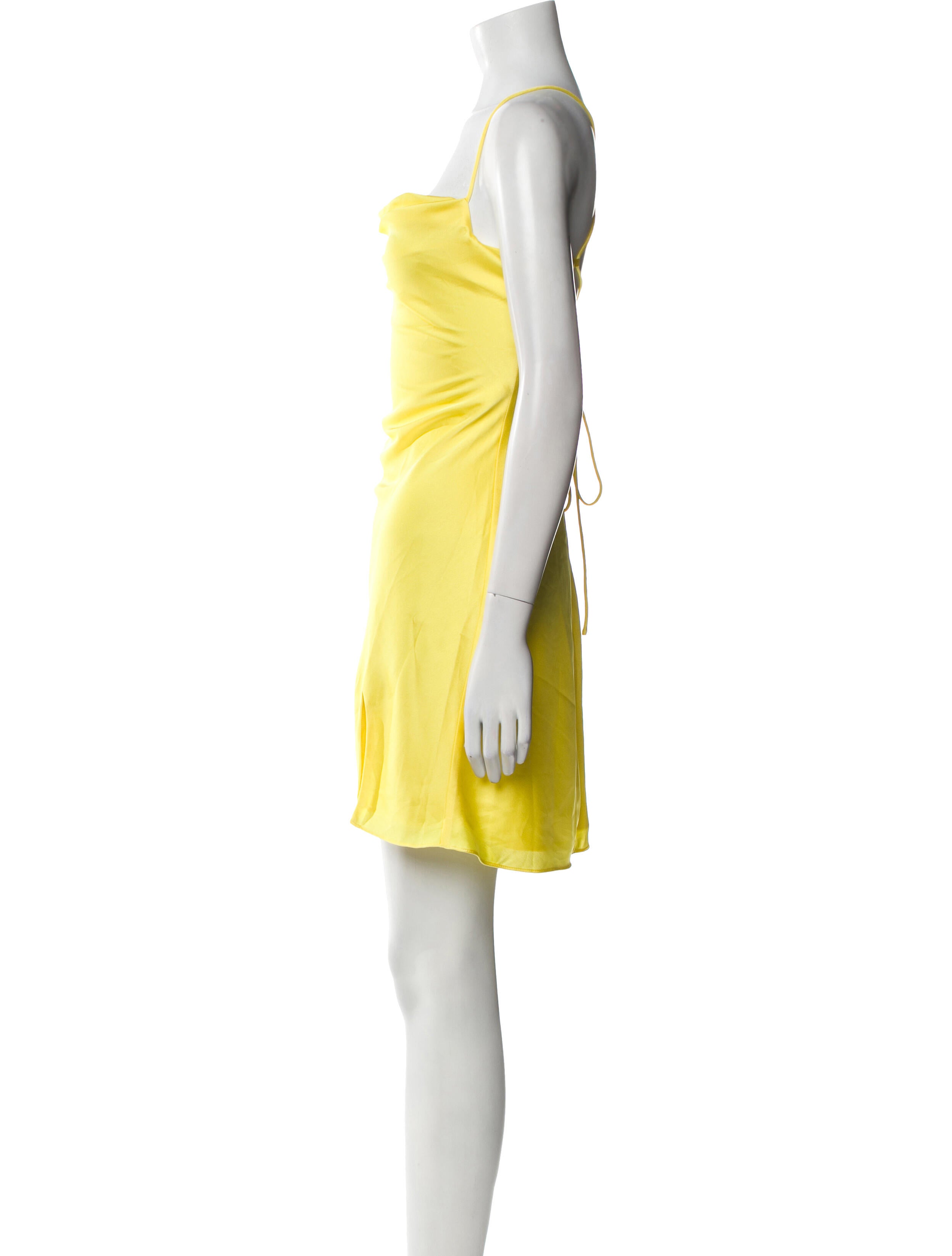 Staud Satin Mini Dress