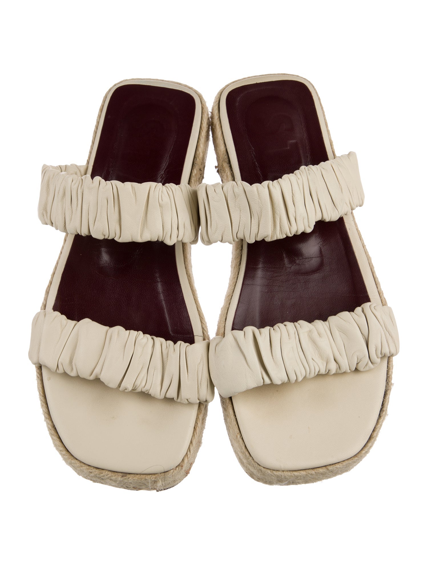 Staud Leather Slides