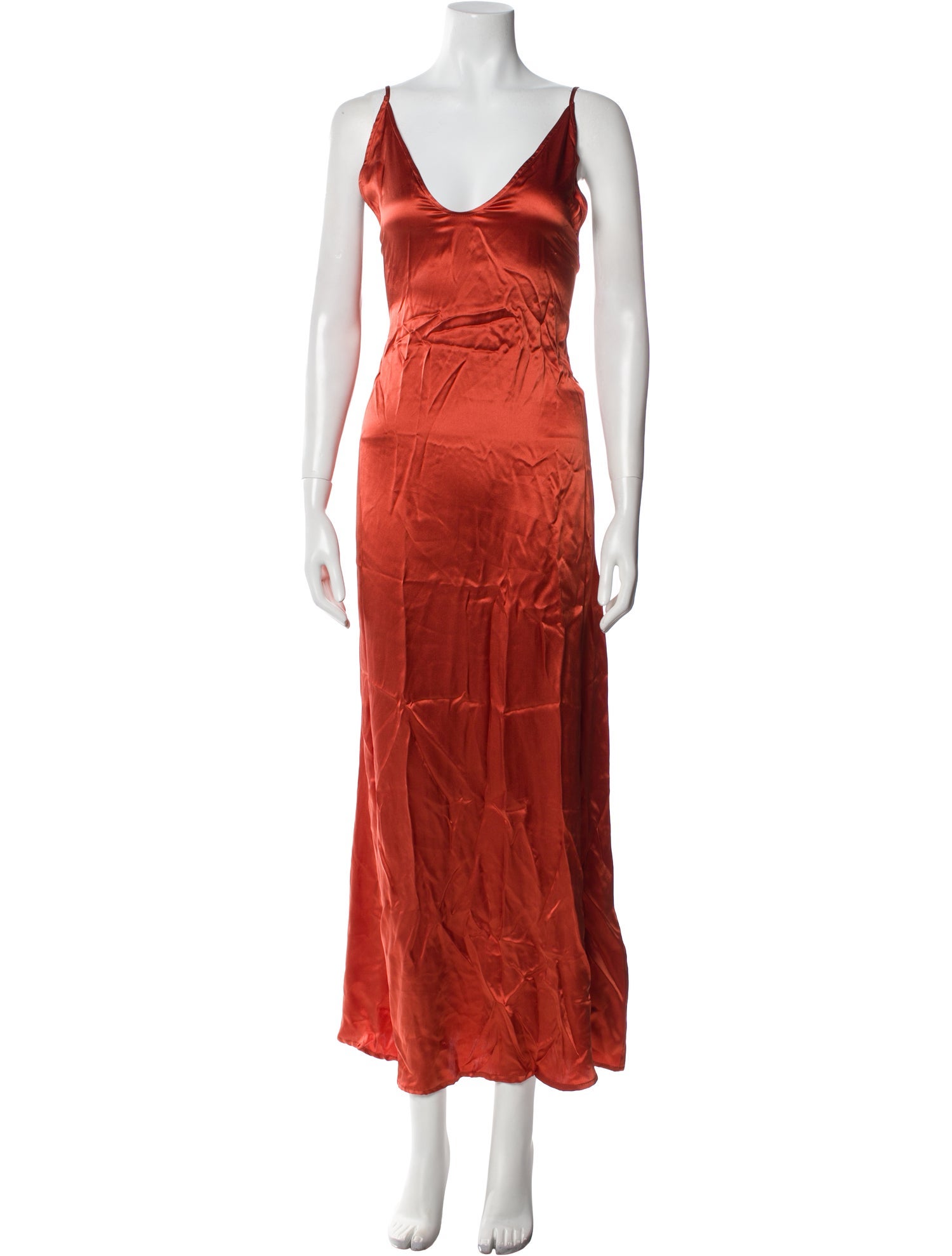 Staud Silk Long Dress