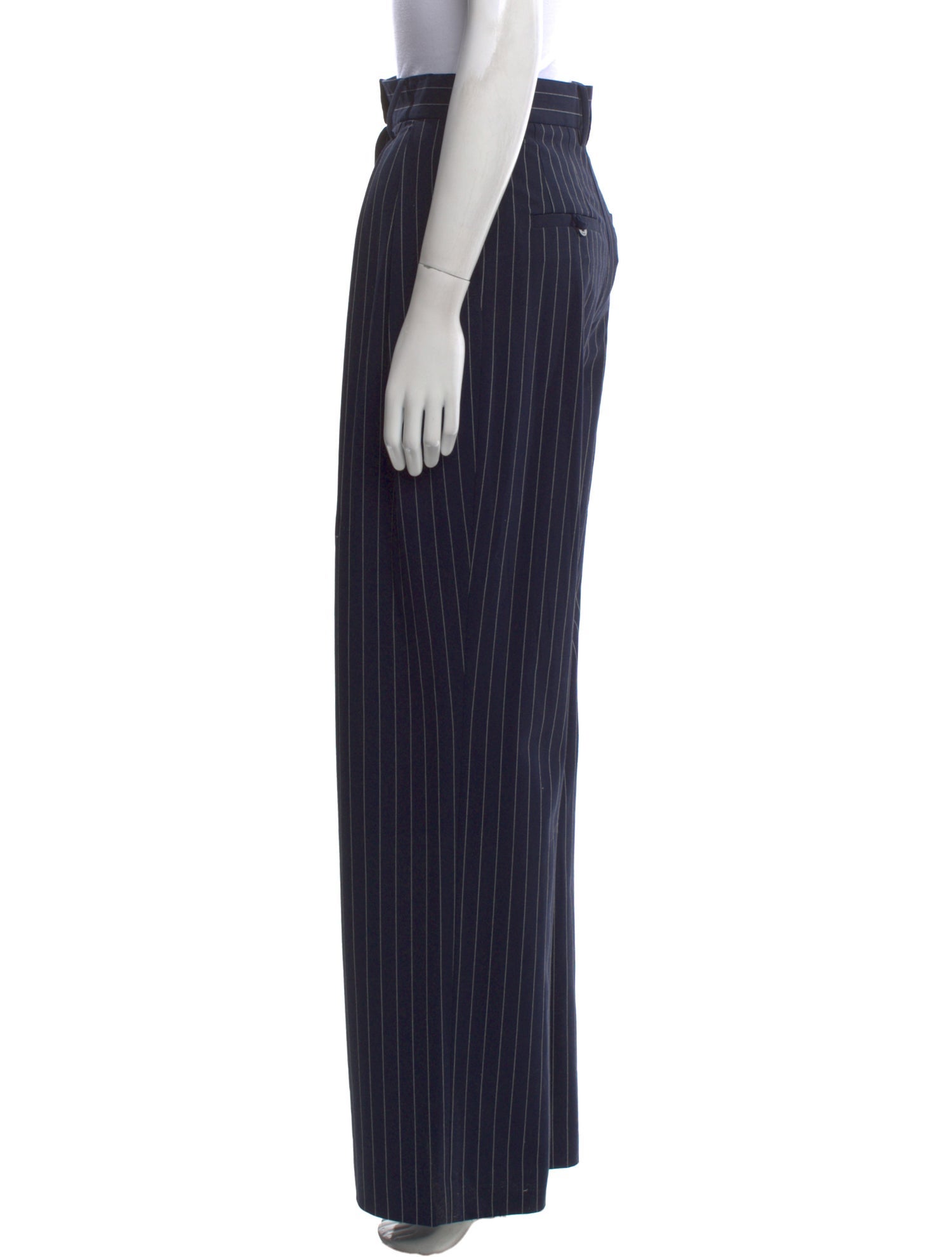 Staud Striped Wide Leg Pants