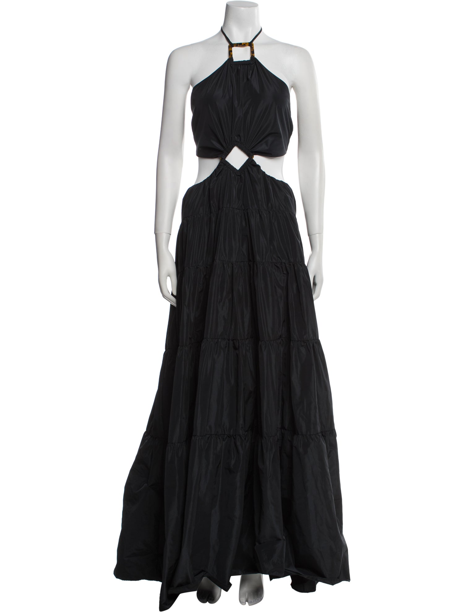 Staud Halterneck Long Dress