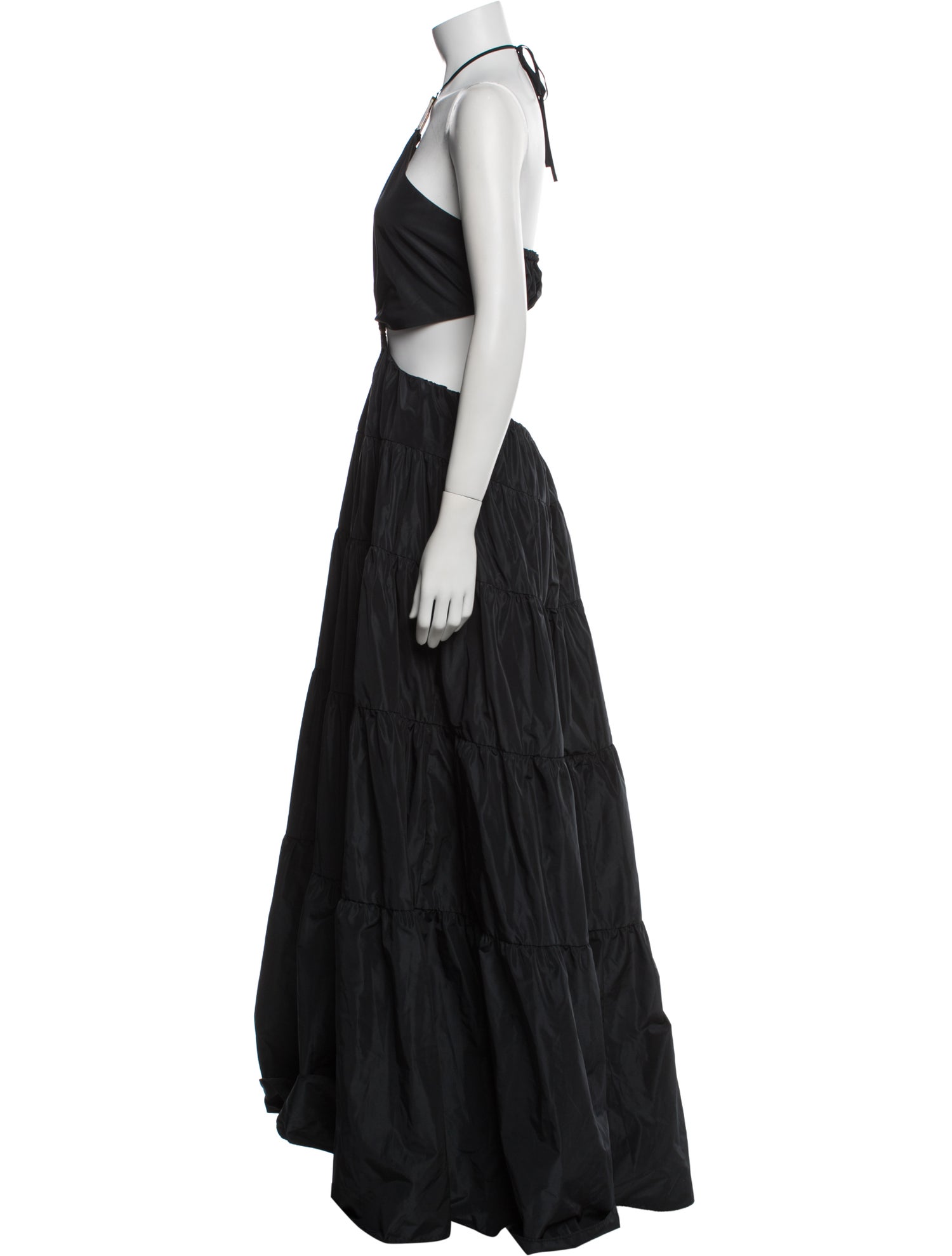 Staud Halterneck Long Dress