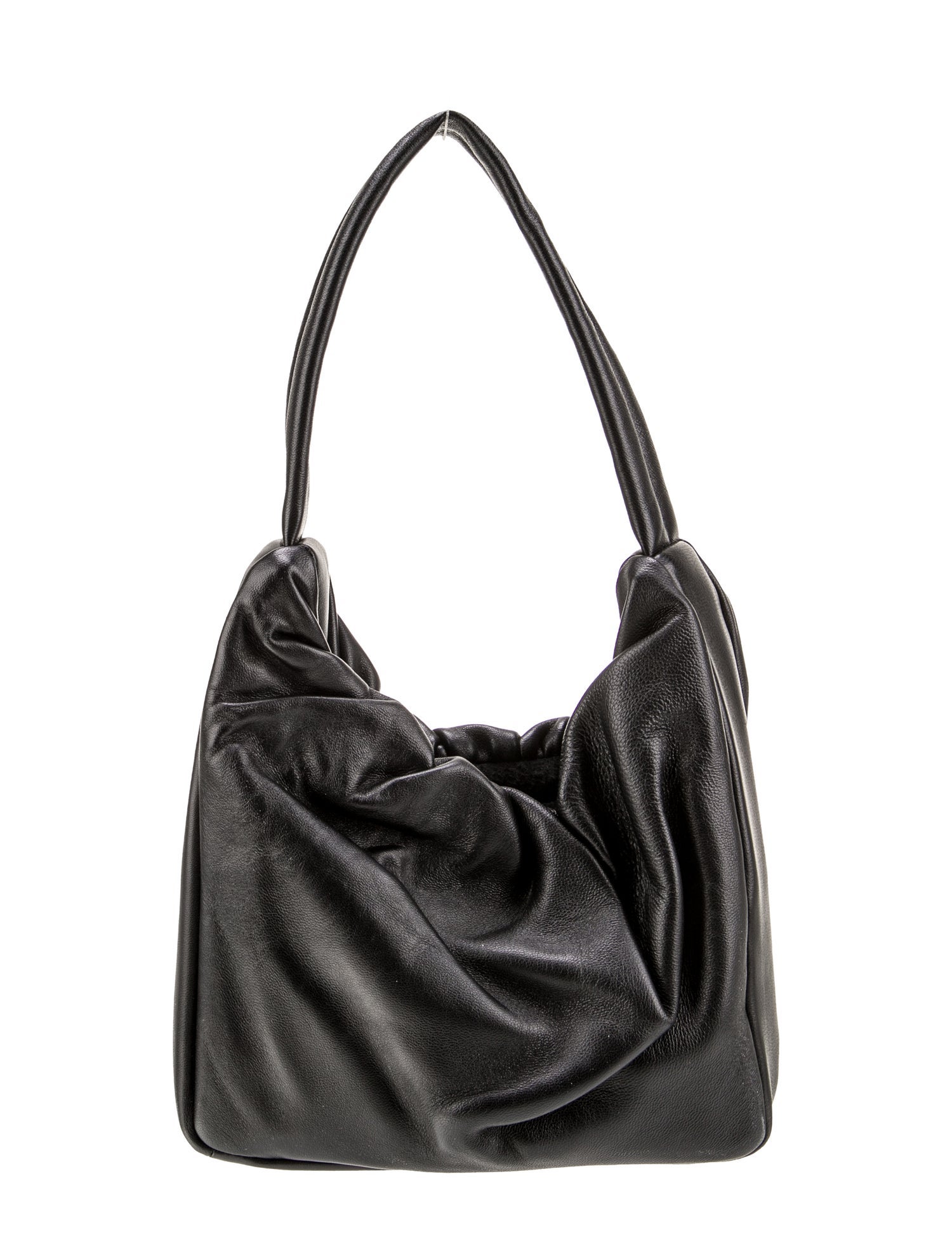Staud Leather Top Handle Bag