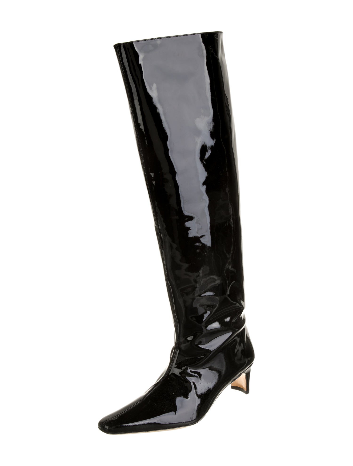 Staud Patent Leather Boots