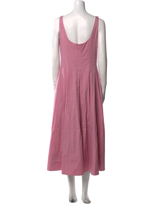 Staud Square Neckline Long Dress