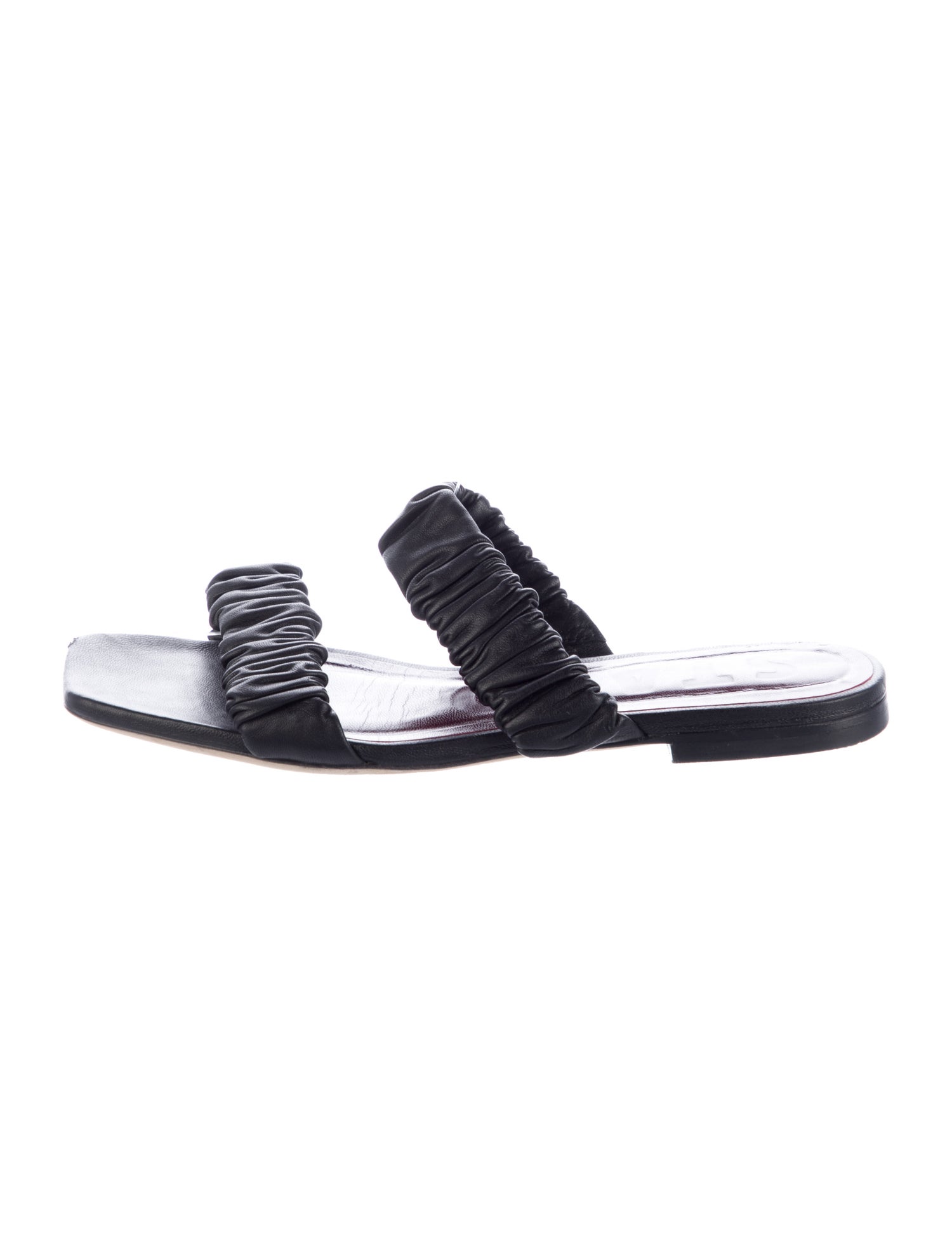 Staud Leather Slides