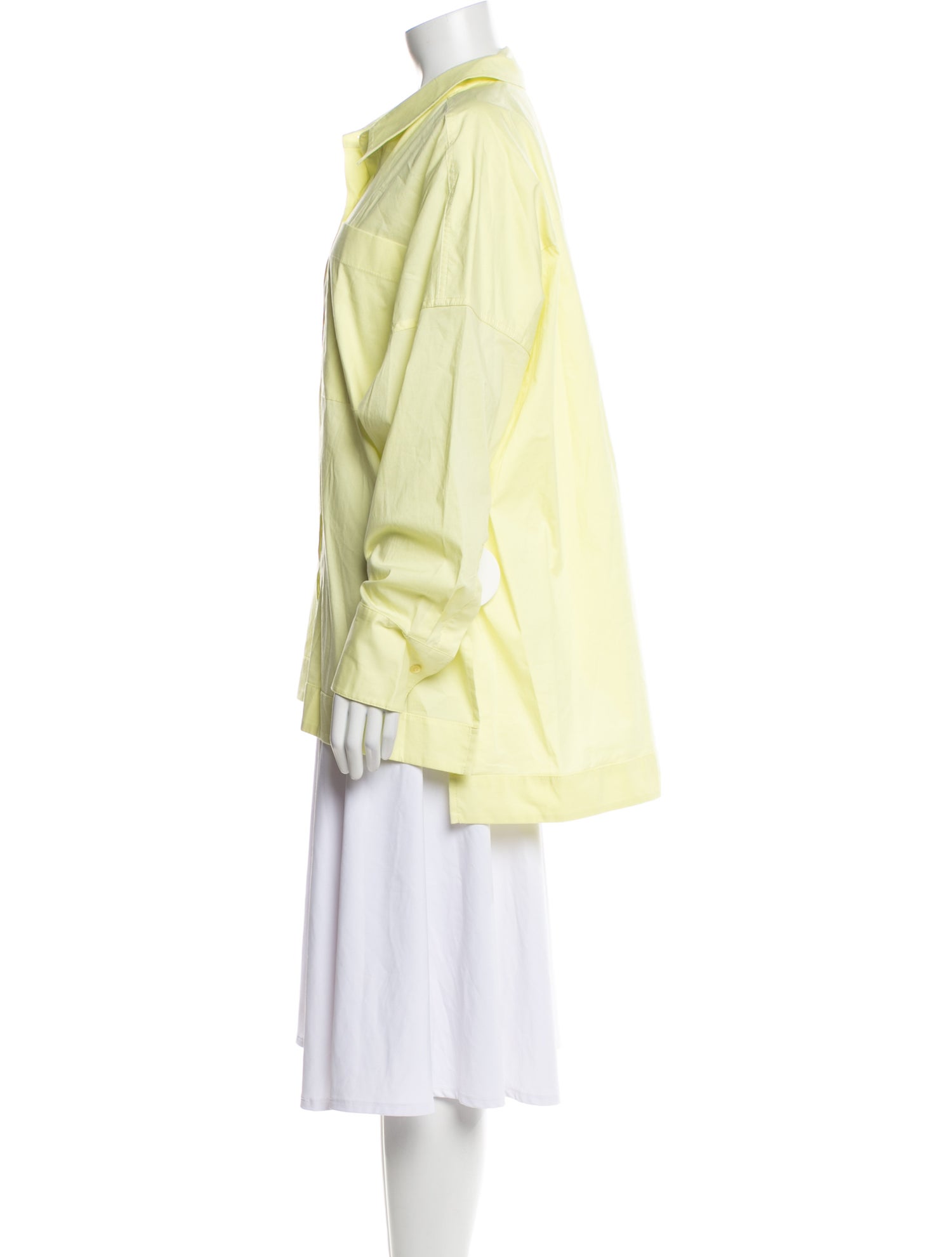 Staud Long Sleeve Button-Up Top w/ Tags