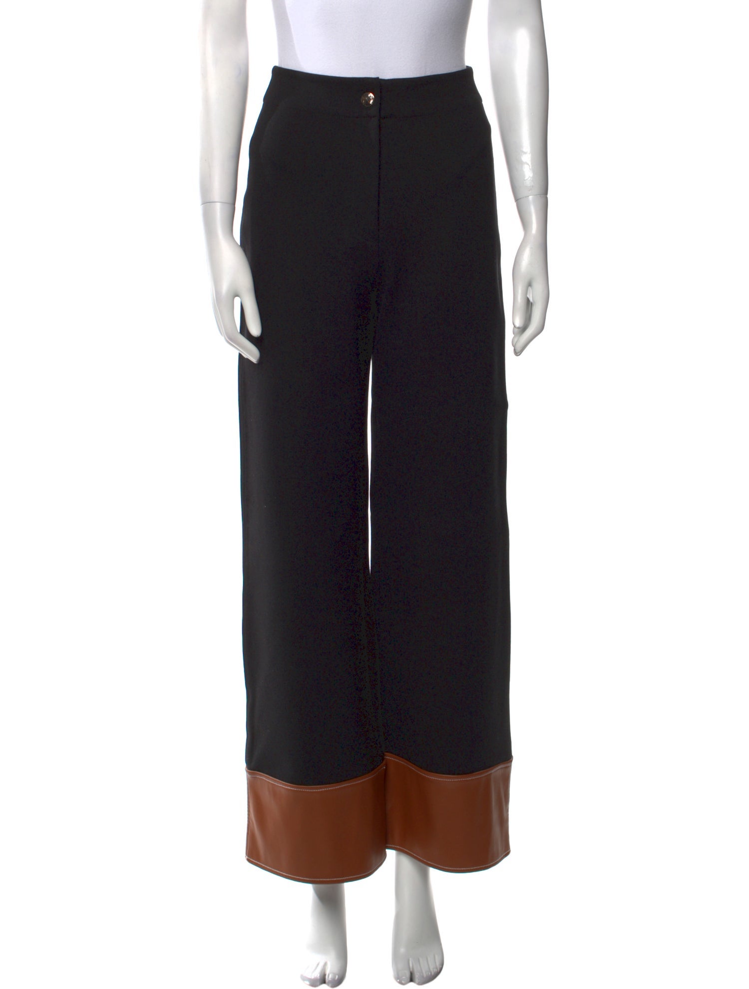 Staud Striped Wide Leg Pants