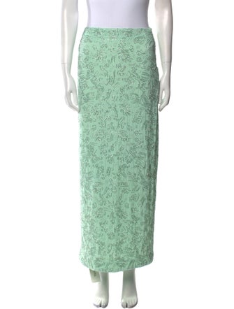 Staud Nylon Midi Length Skirt