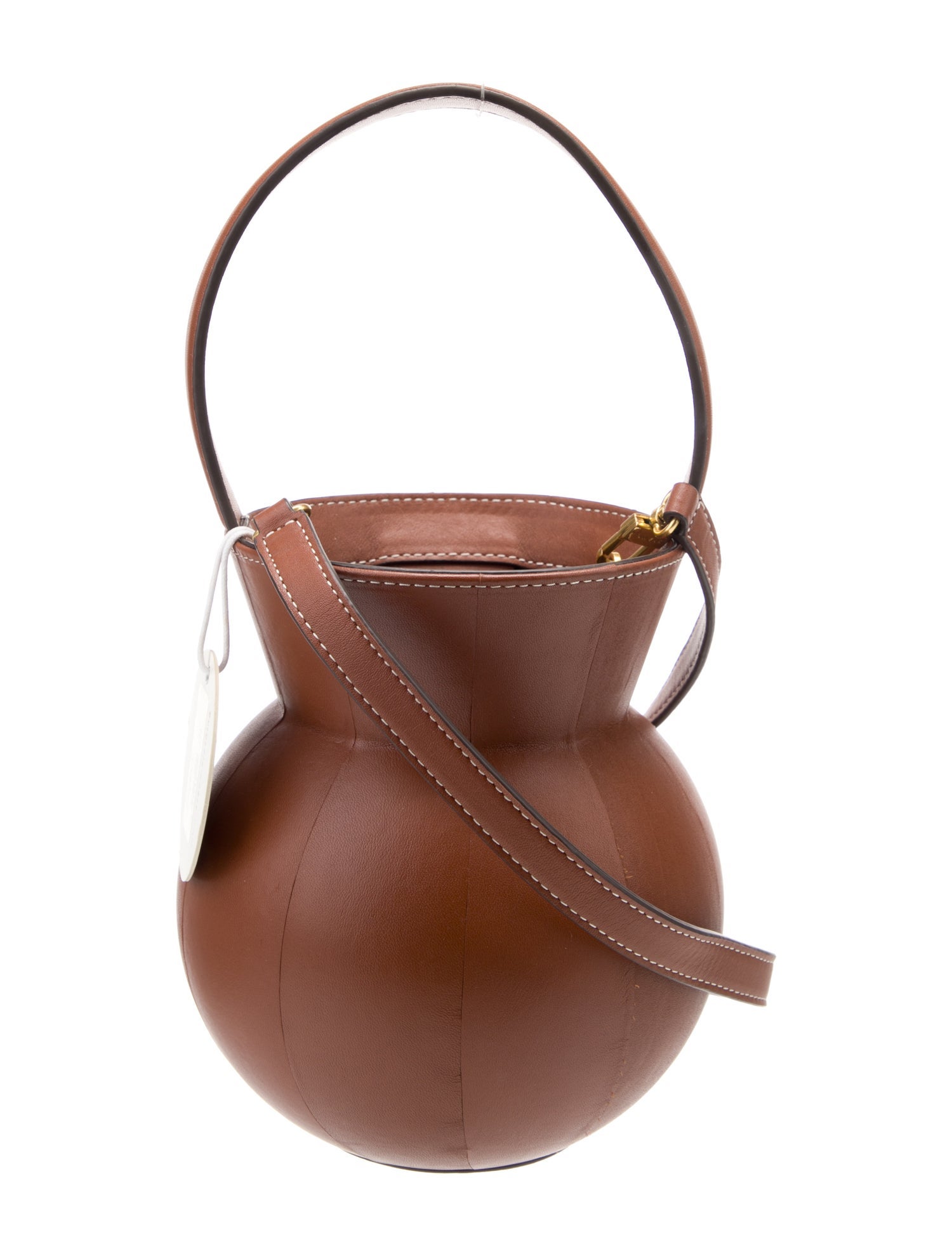 Staud Leather Top Handle Bag w/ Tags