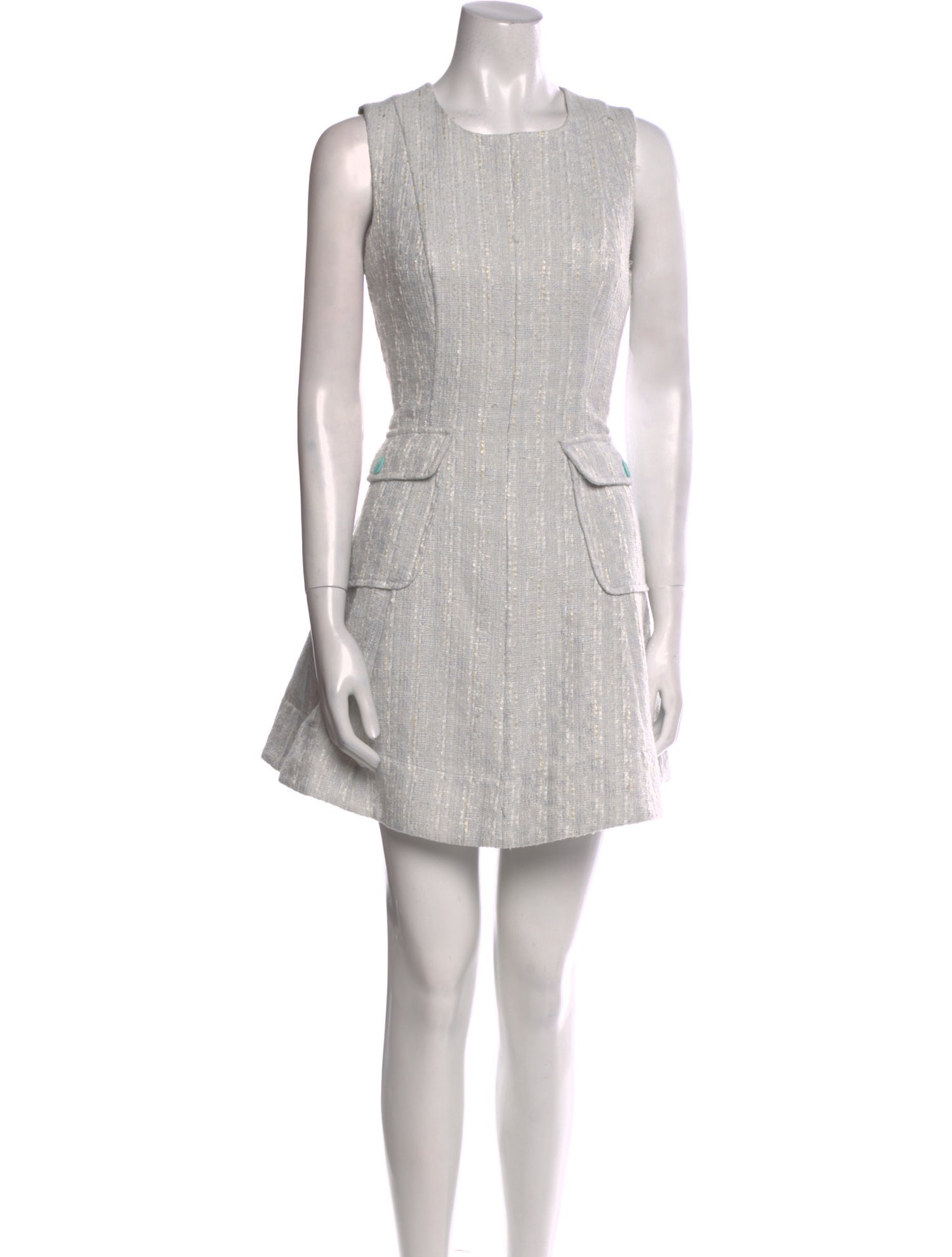 Staud Crew Neck Mini Dress