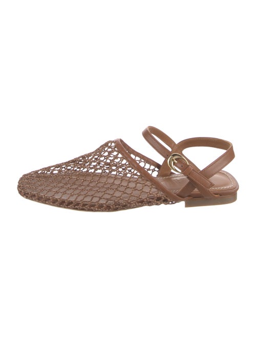 Staud Leather Slingback Sandals