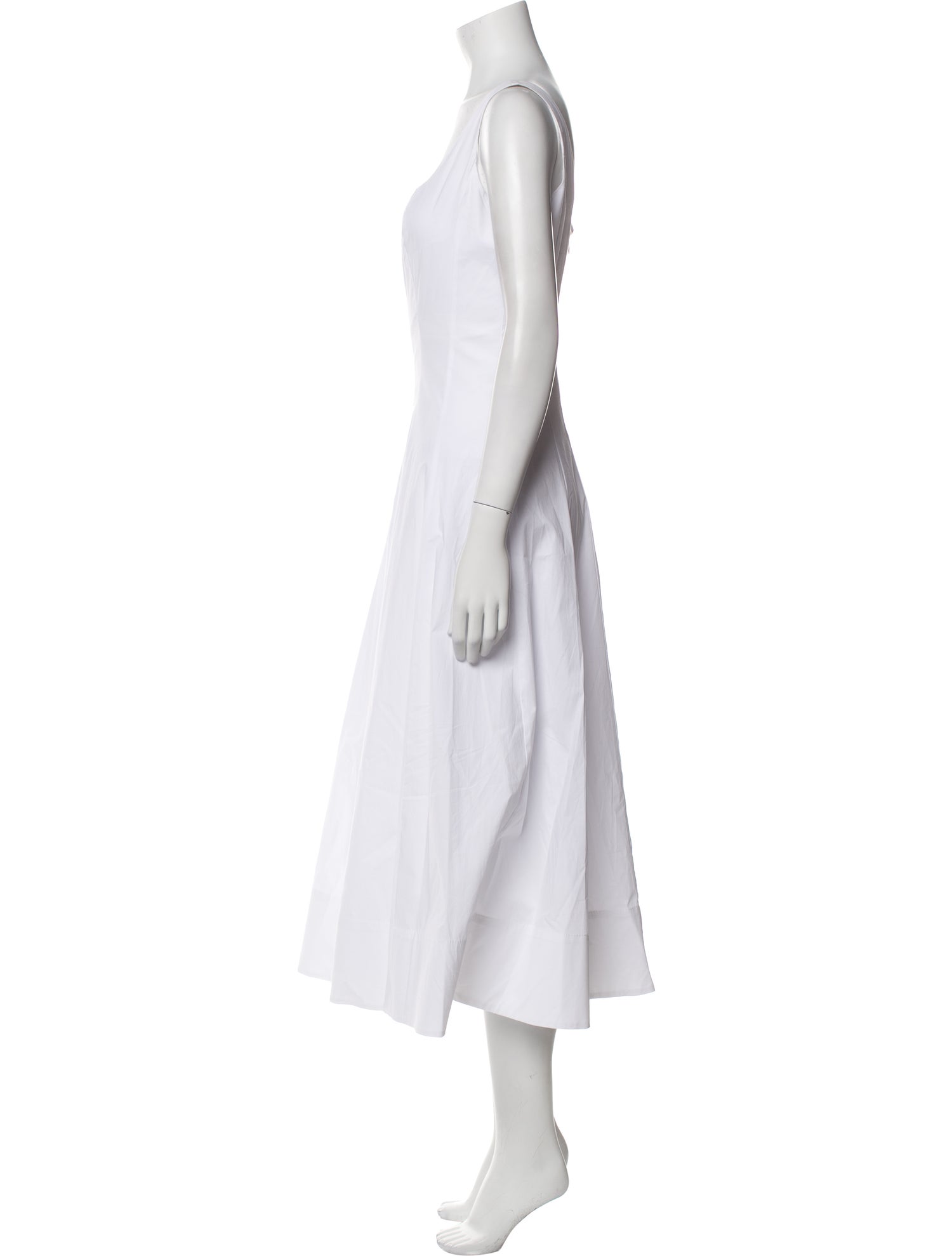 Staud Square Neckline Long Dress