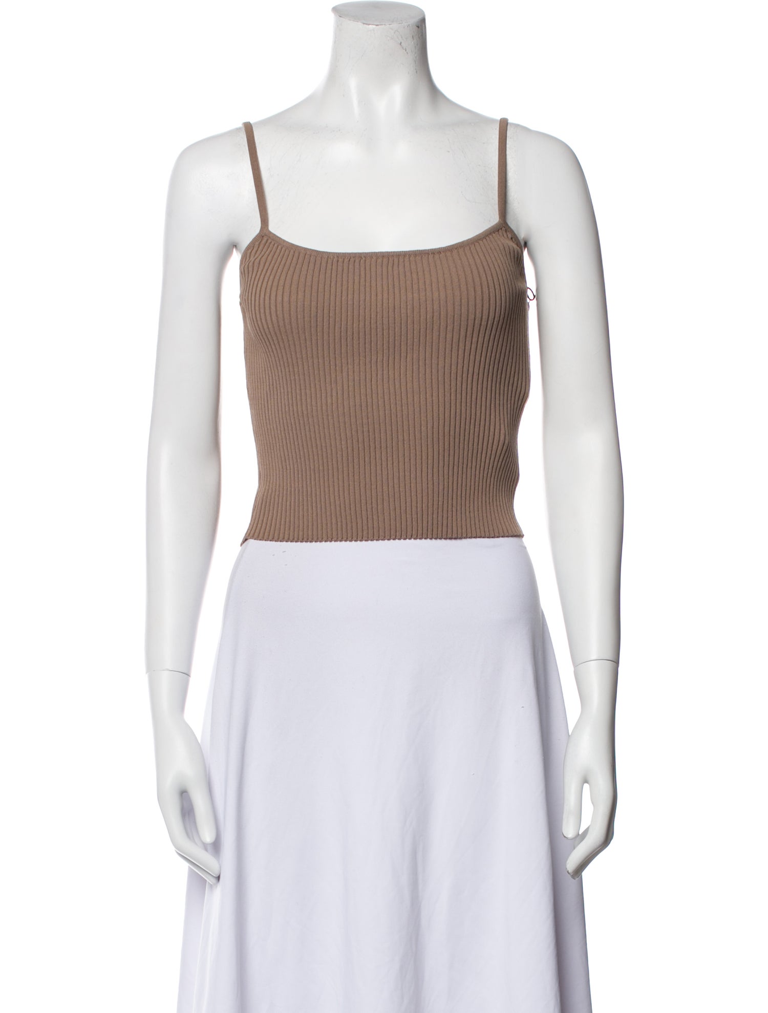 Staud Square Neckline Sleeveless Crop Top w/ Tags