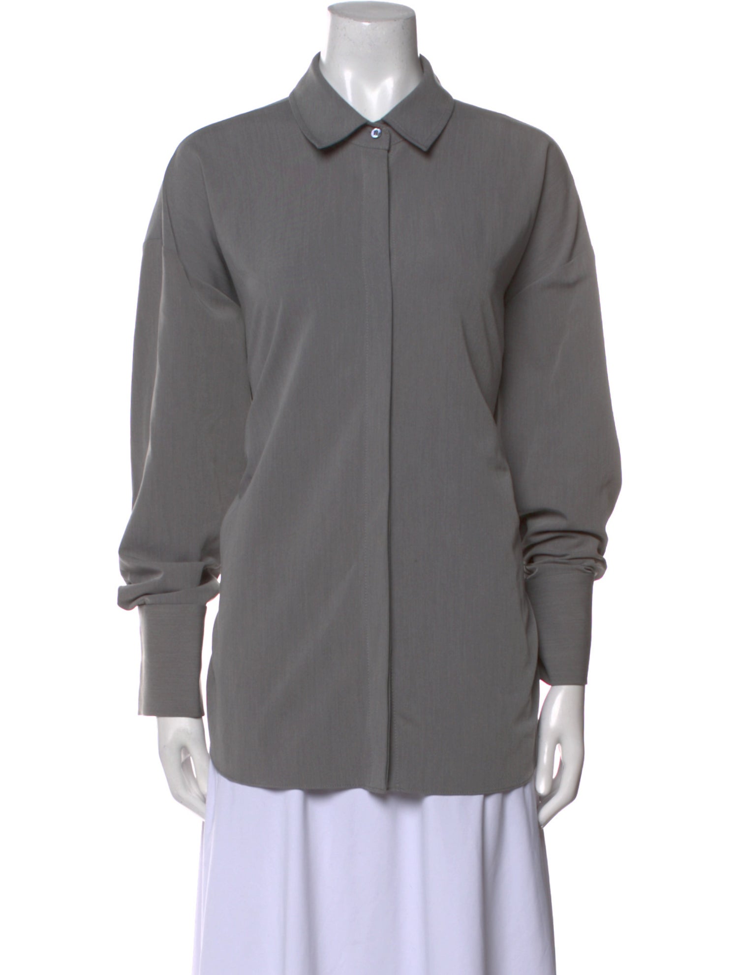 Staud Long Sleeve Dress Shirt
