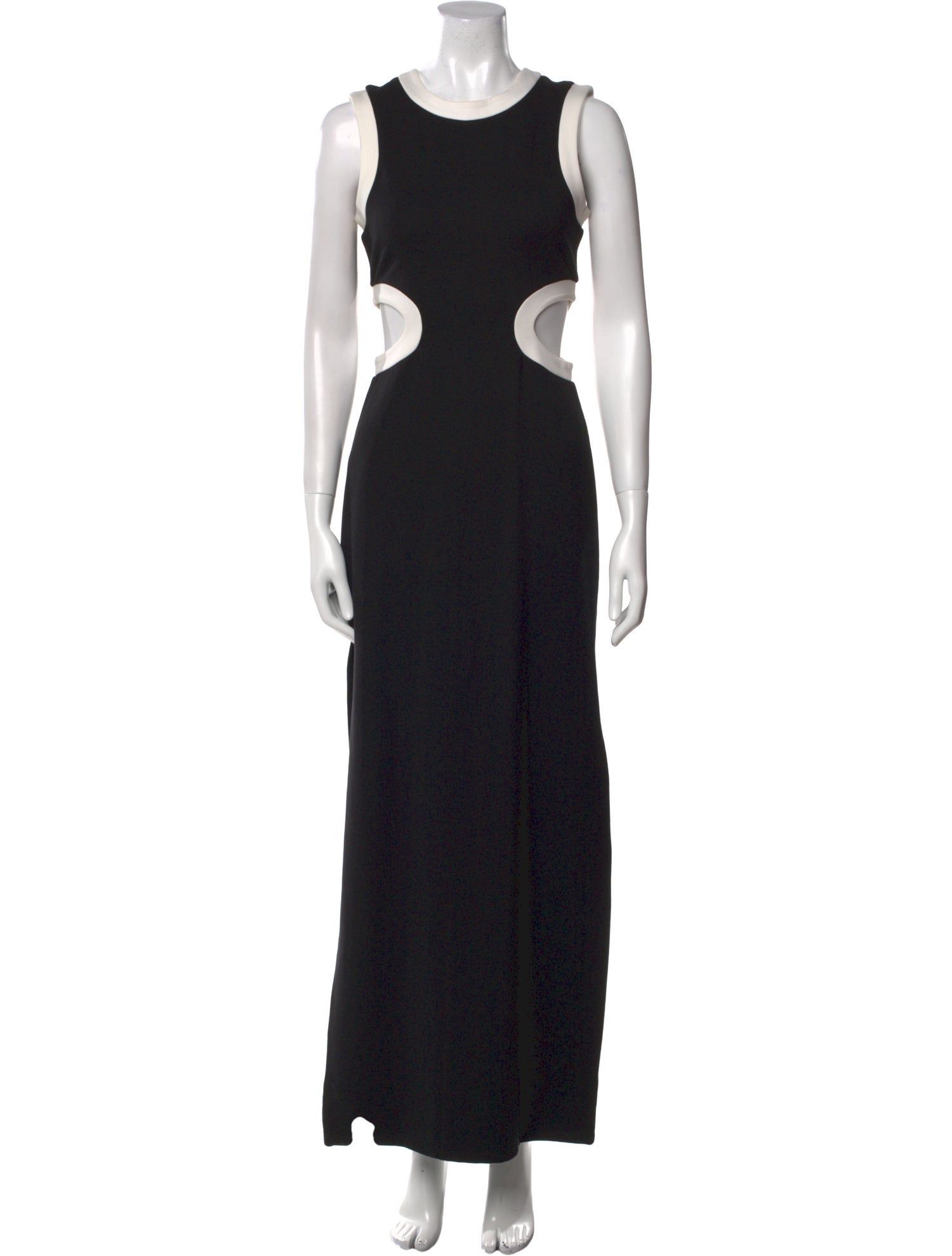 Staud Crew Neck Long Dress