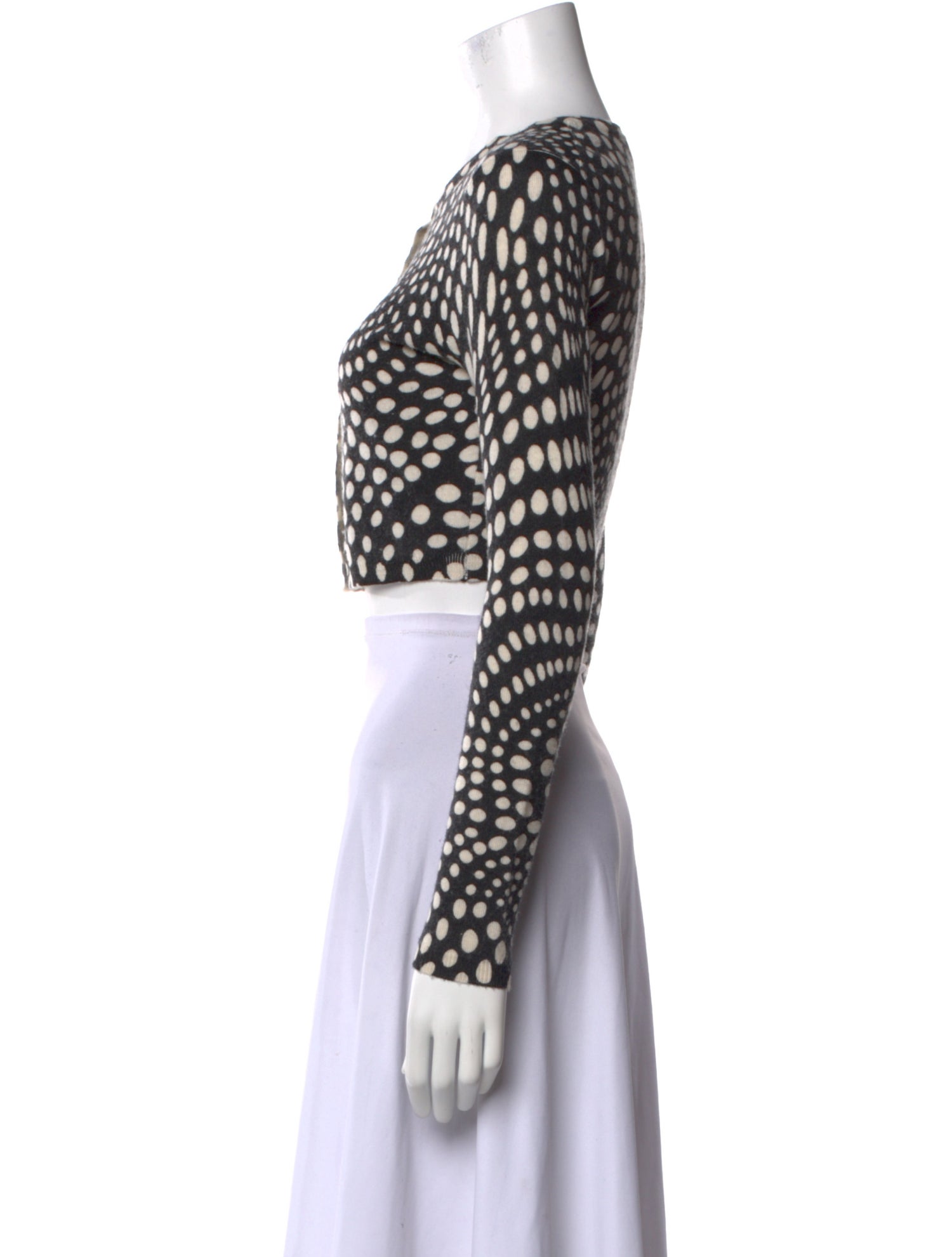 Staud Wool Printed Sweater