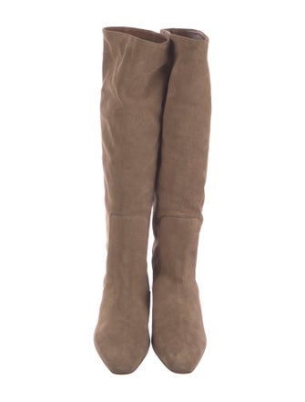 Staud Suede Riding Boots